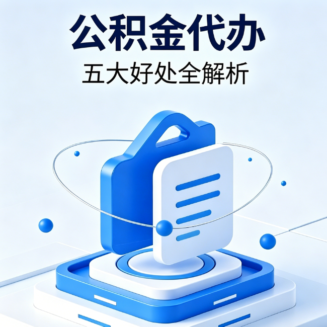 丹东公积金代办到底值不值？这5大好处让你少走弯路